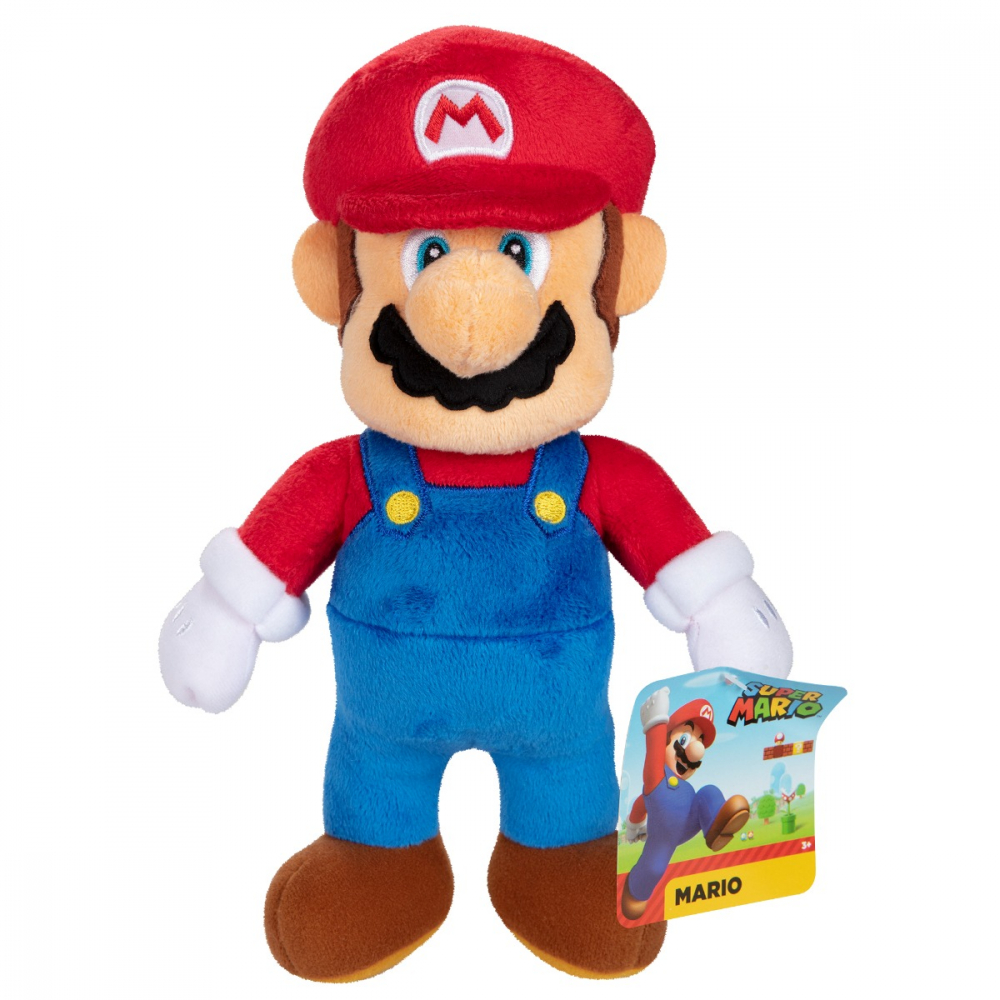 Nintendo Mario - Jucarie de plus, 20 cm, S1, diverse personaje varsta 3-5 ani ,5-7 ani ,7-9 ani ,, Unisex [3]