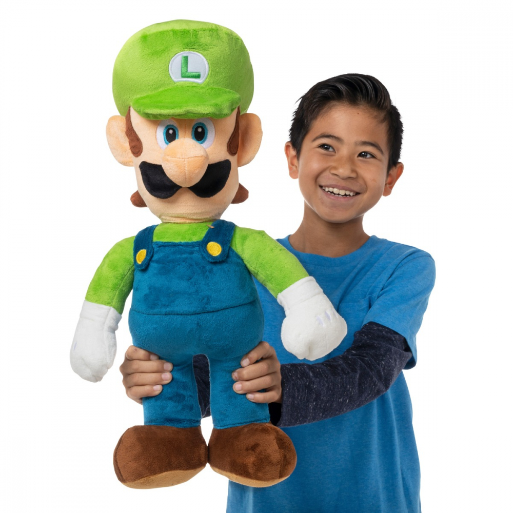 Nintendo Mario - Jucarie de plus, Luigi, 50 cm varsta 3-5 ani ,5-7 ani ,7-9 ani ,, Unisex [6]