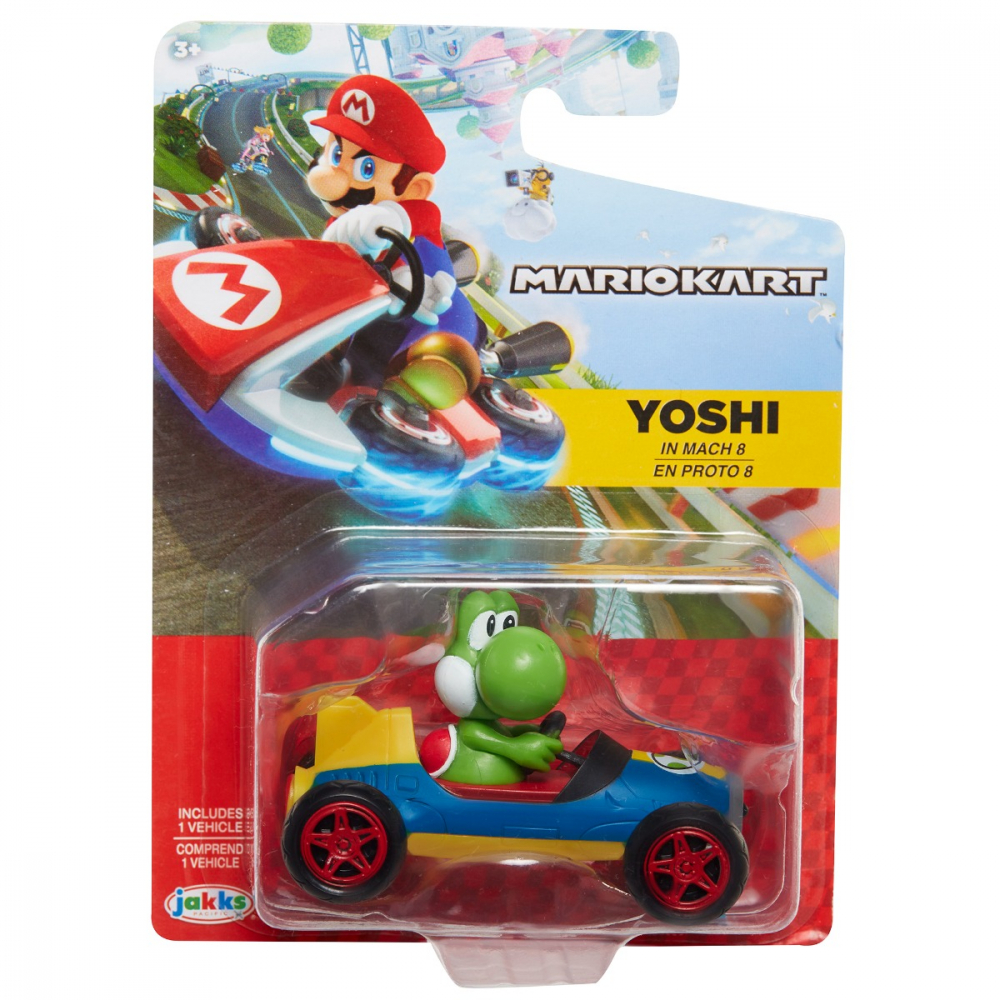 Nintendo Mario - Masinuta blister, W5 varsta 3-5 ani ,5-7 ani ,7-9 ani, Baieti [4]