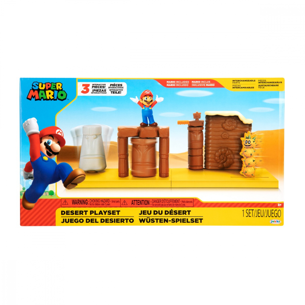 Nintendo Mario - Set de joaca Desert cu figurina, 6 cm varsta 3-5 ani ,5-7 ani ,7-9 ani, Baieti [2]