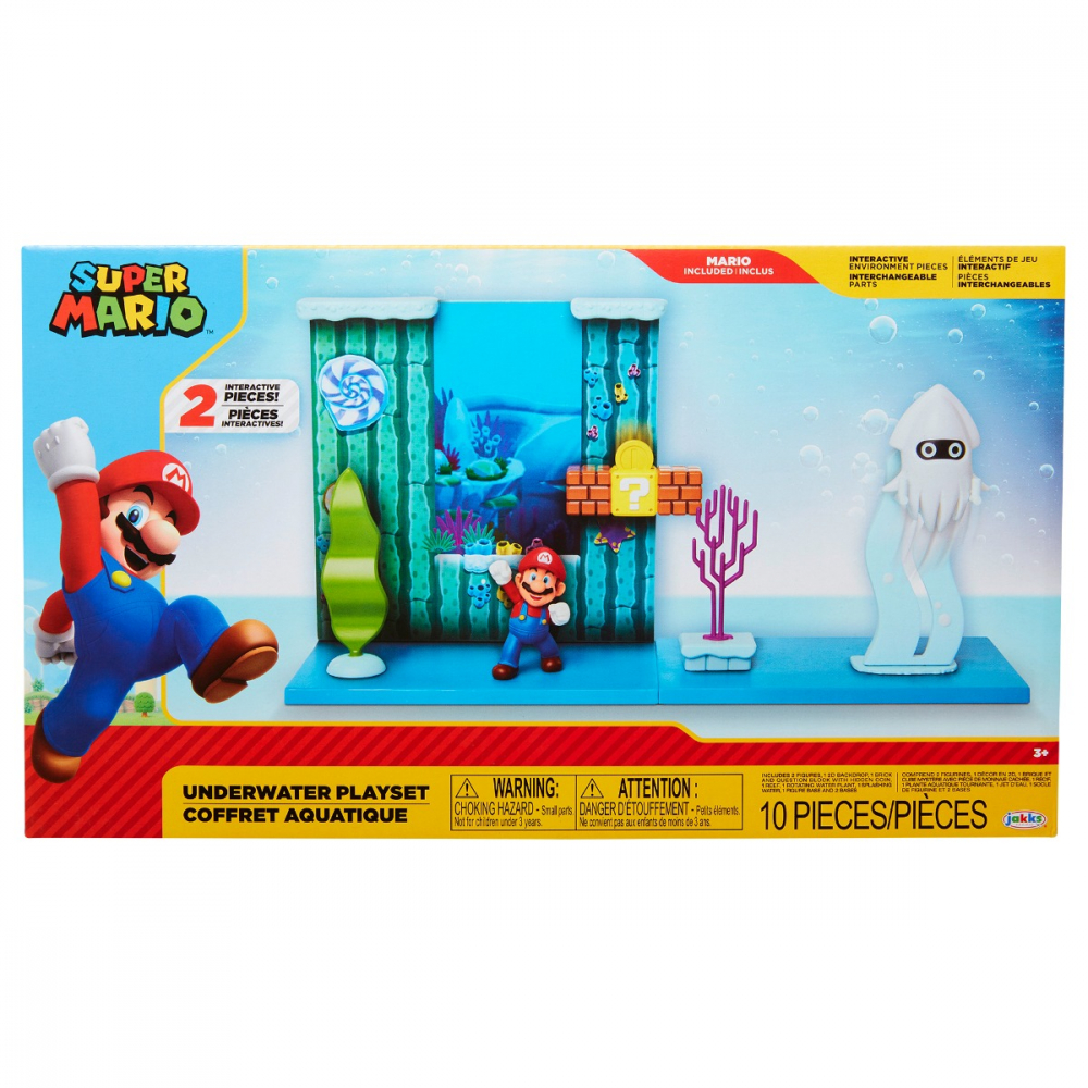 Nintendo Mario - Set de joaca Subacvatic cu figurina, 6 cm varsta 3-5 ani ,5-7 ani ,7-9 ani, Baieti [2]