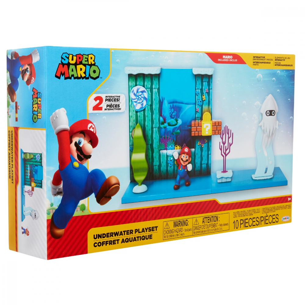 Nintendo Mario - Set de joaca Subacvatic cu figurina, 6 cm varsta 3-5 ani ,5-7 ani ,7-9 ani, Baieti [1]