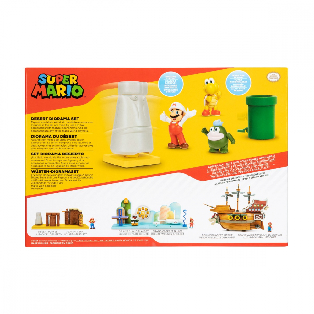 Nintendo Mario - Set diorama Desert cu figurina, 6 cm varsta 3-5 ani ,5-7 ani ,7-9 ani, Baieti [2]