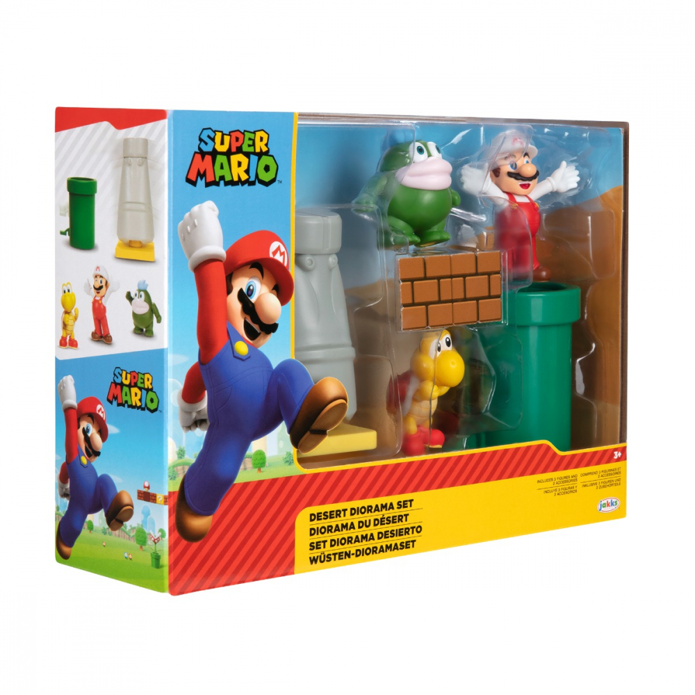 Nintendo Mario - Set diorama Desert cu figurina, 6 cm varsta 3-5 ani ,5-7 ani ,7-9 ani, Baieti [3]