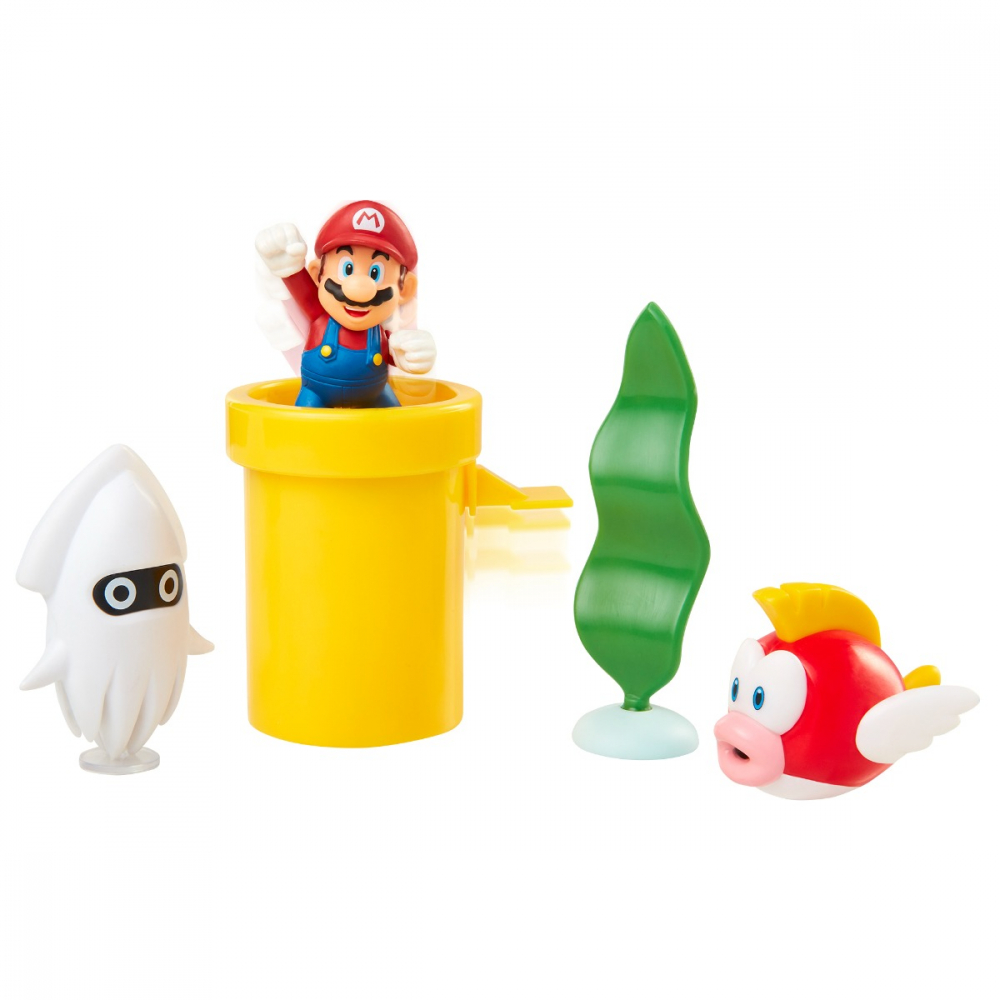Nintendo Mario - Set diorama Subacvatic cu figurina, 6 cm varsta 3-5 ani ,5-7 ani ,7-9 ani, Baieti [6]