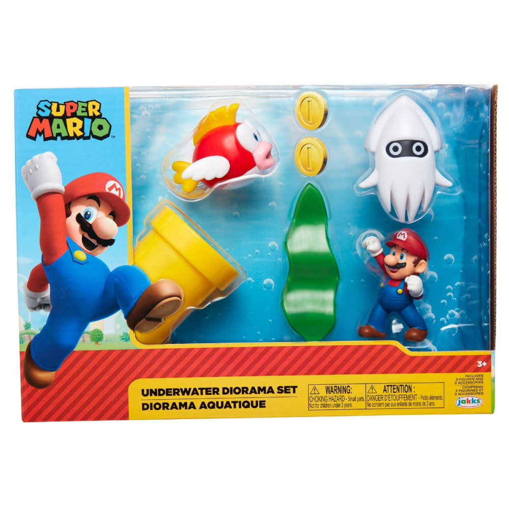 Nintendo Mario - Set diorama Subacvatic cu figurina, 6 cm varsta 3-5 ani ,5-7 ani ,7-9 ani, Baieti [2]