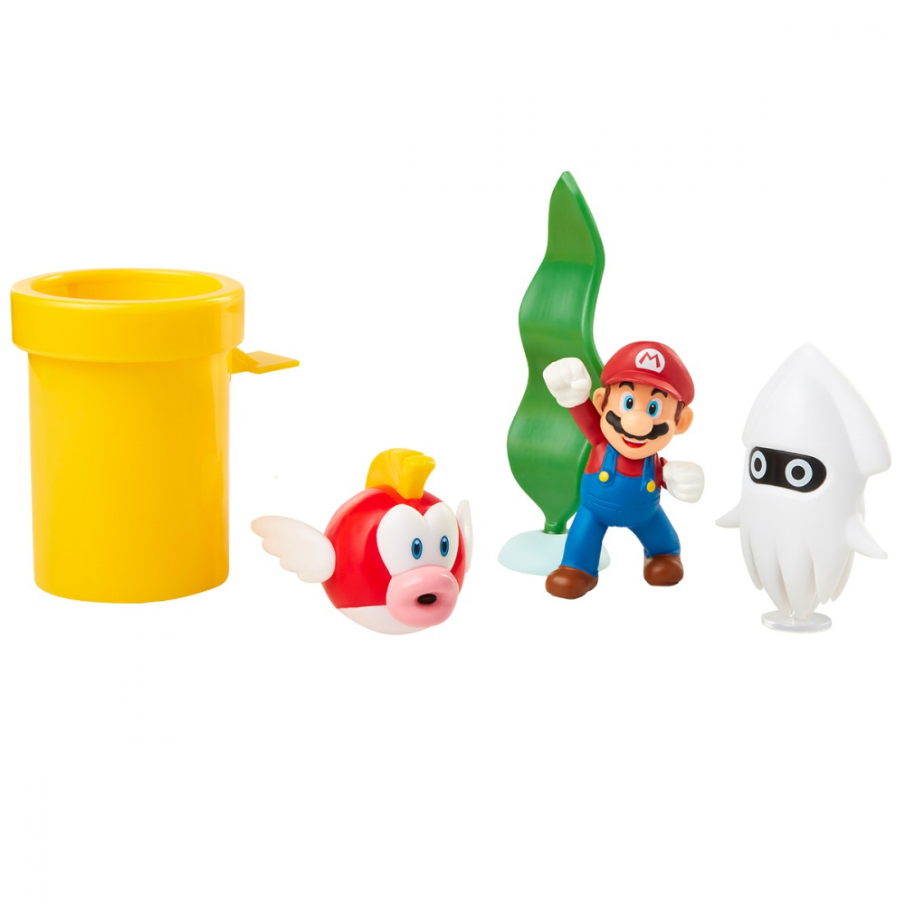 Nintendo Mario - Set diorama Subacvatic cu figurina, 6 cm varsta 3-5 ani ,5-7 ani ,7-9 ani, Baieti [7]