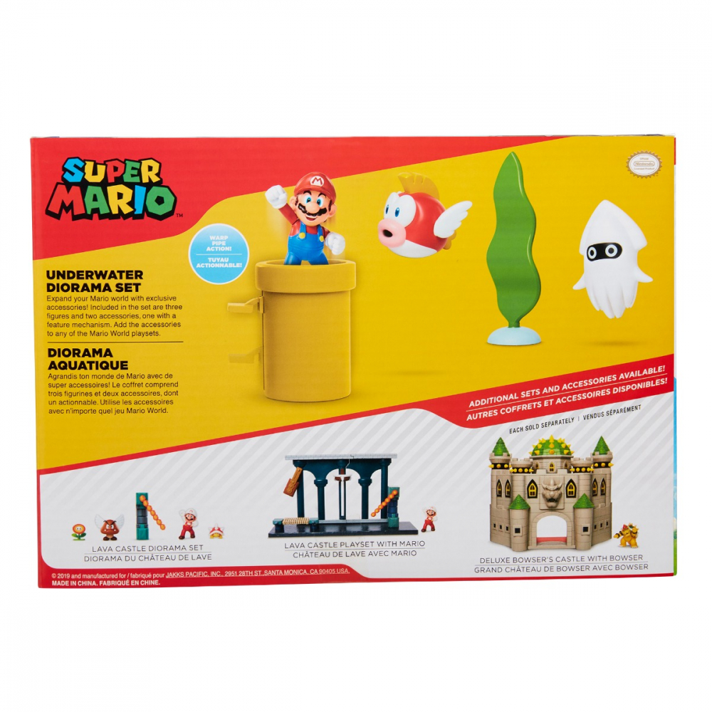 Nintendo Mario - Set diorama Subacvatic cu figurina, 6 cm varsta 3-5 ani ,5-7 ani ,7-9 ani, Baieti [3]