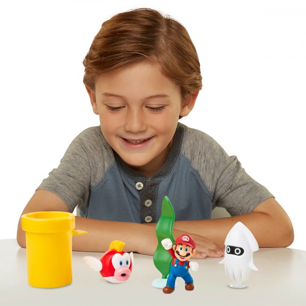 Nintendo Mario - Set diorama Subacvatic cu figurina, 6 cm varsta 3-5 ani ,5-7 ani ,7-9 ani, Baieti [8]