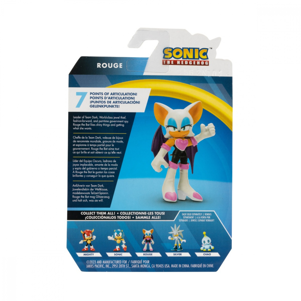 Nintendo Sonic - Figurina, 6 cm, Fig Modern Rouge, S13 varsta 3-5 ani ,5-7 ani ,7-9 ani ,, Baieti [5]