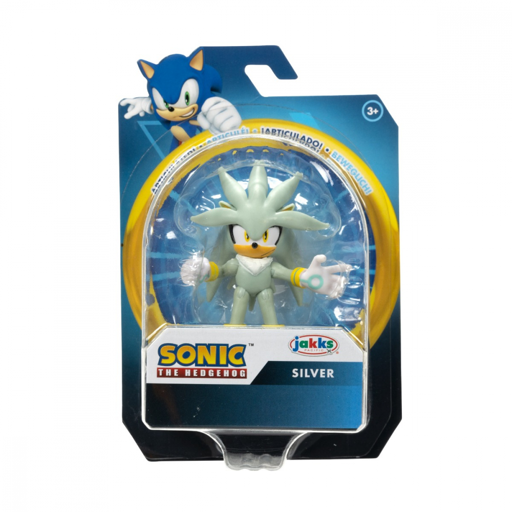 Nintendo Sonic - Figurina, 6 cm, Modern Silver Sonic, S13 varsta 3-5 ani ,5-7 ani ,7-9 ani ,, Baieti [1]