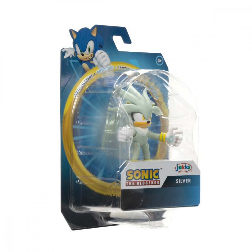 Nintendo Sonic - Figurina, 6 cm, Modern Silver Sonic, S13 varsta 3-5 ani ,5-7 ani ,7-9 ani ,, Baieti [6]