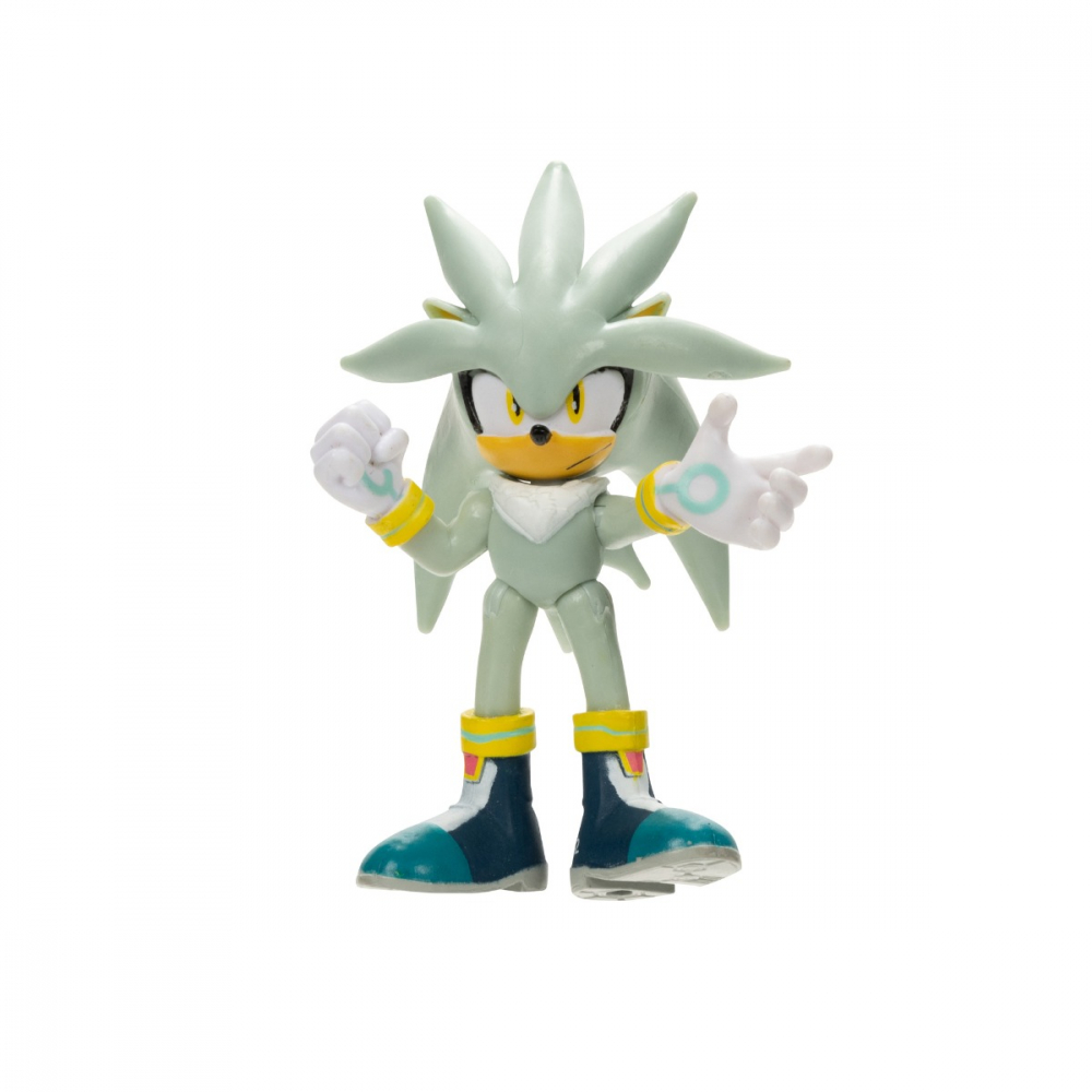 Nintendo Sonic - Figurina, 6 cm, Modern Silver Sonic, S13 varsta 3-5 ani ,5-7 ani ,7-9 ani ,, Baieti [3]