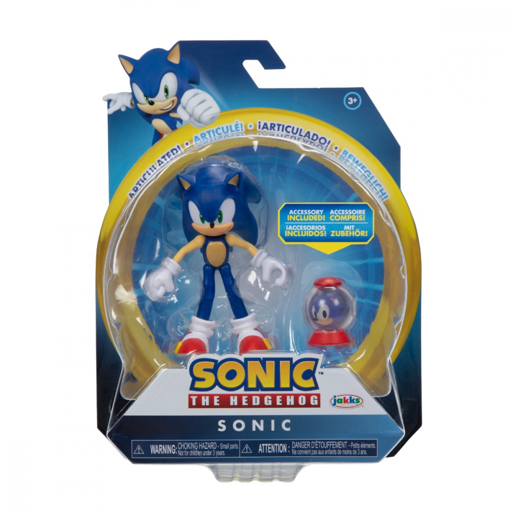 Nintendo Sonic - Figurina articulata, 10 cm, diverse personaje, S11 varsta 3-5 ani ,5-7 ani ,7-9 ani, Baieti [6]
