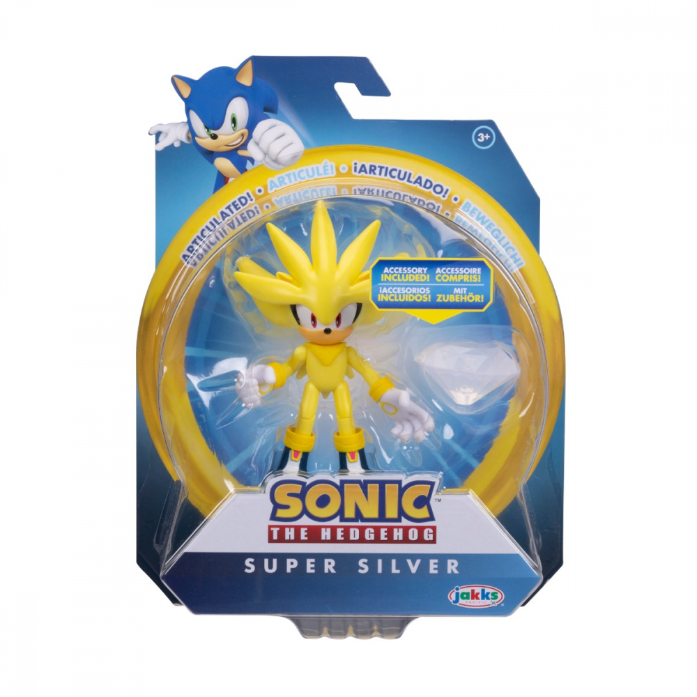 Nintendo Sonic - Figurina articulata, 10 cm, diverse personaje, S12 varsta 3-5 ani ,5-7 ani ,7-9 ani, Baieti [5]