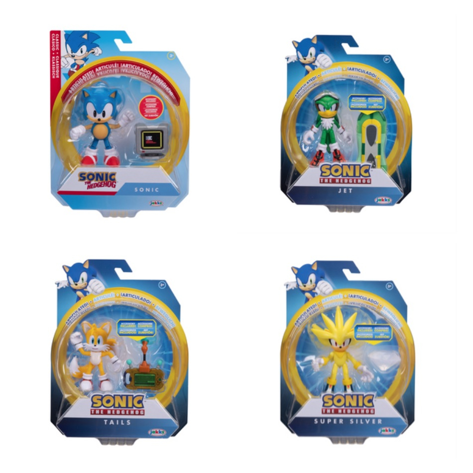 Nintendo Sonic - Figurina articulata, 10 cm, diverse personaje, S12 varsta 3-5 ani ,5-7 ani ,7-9 ani, Baieti [1]