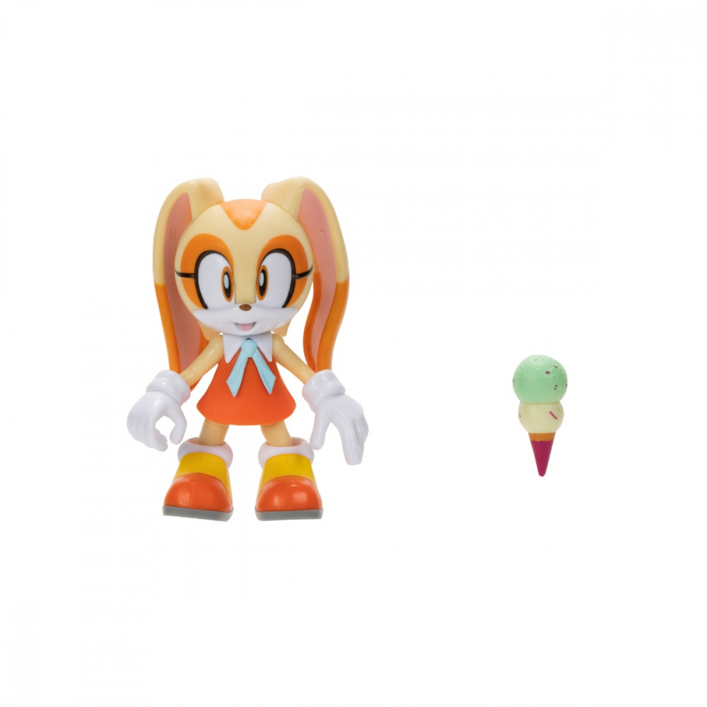 Nintendo Sonic - Figurina articulata, 10 cm, Modern Cream W Ring, S13 varsta 3-5 ani ,5-7 ani ,7-9 ani ,, Baieti [5]