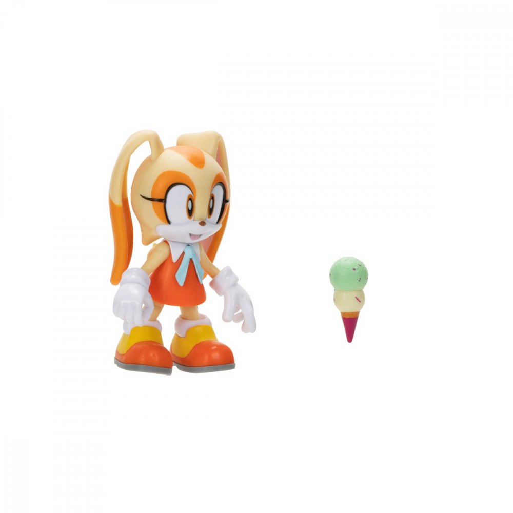Nintendo Sonic - Figurina articulata, 10 cm, Modern Cream W Ring, S13 varsta 3-5 ani ,5-7 ani ,7-9 ani ,, Baieti [2]