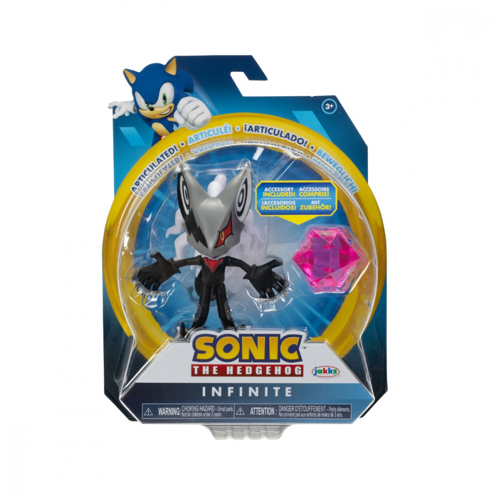 Nintendo Sonic - Figurina articulata, 10 cm, Modern Infinate, S13 varsta 3-5 ani ,5-7 ani ,7-9 ani ,, Baieti [1]