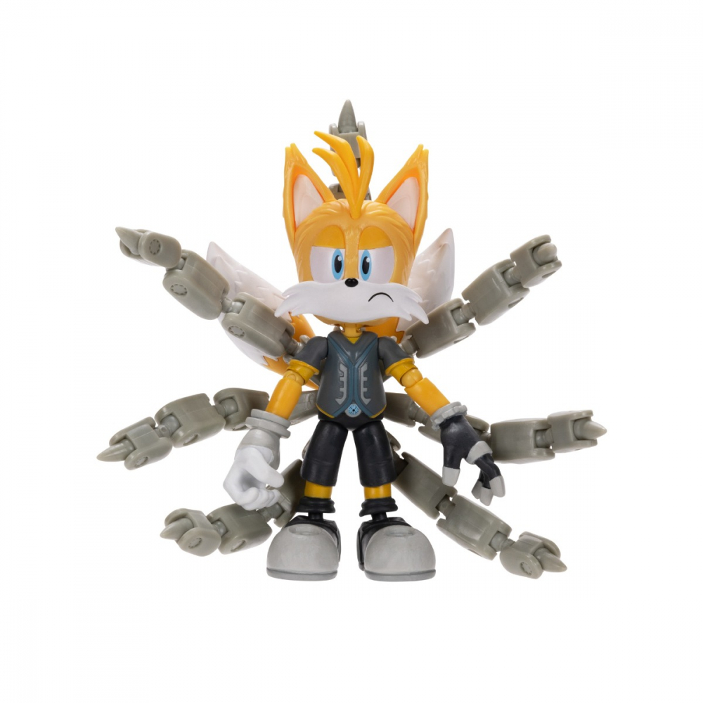Nintendo Sonic - Figurina articulata 13 cm, Tails Nine, S1 varsta 3-5 ani ,5-7 ani ,7-9 ani ,, Baieti [2]