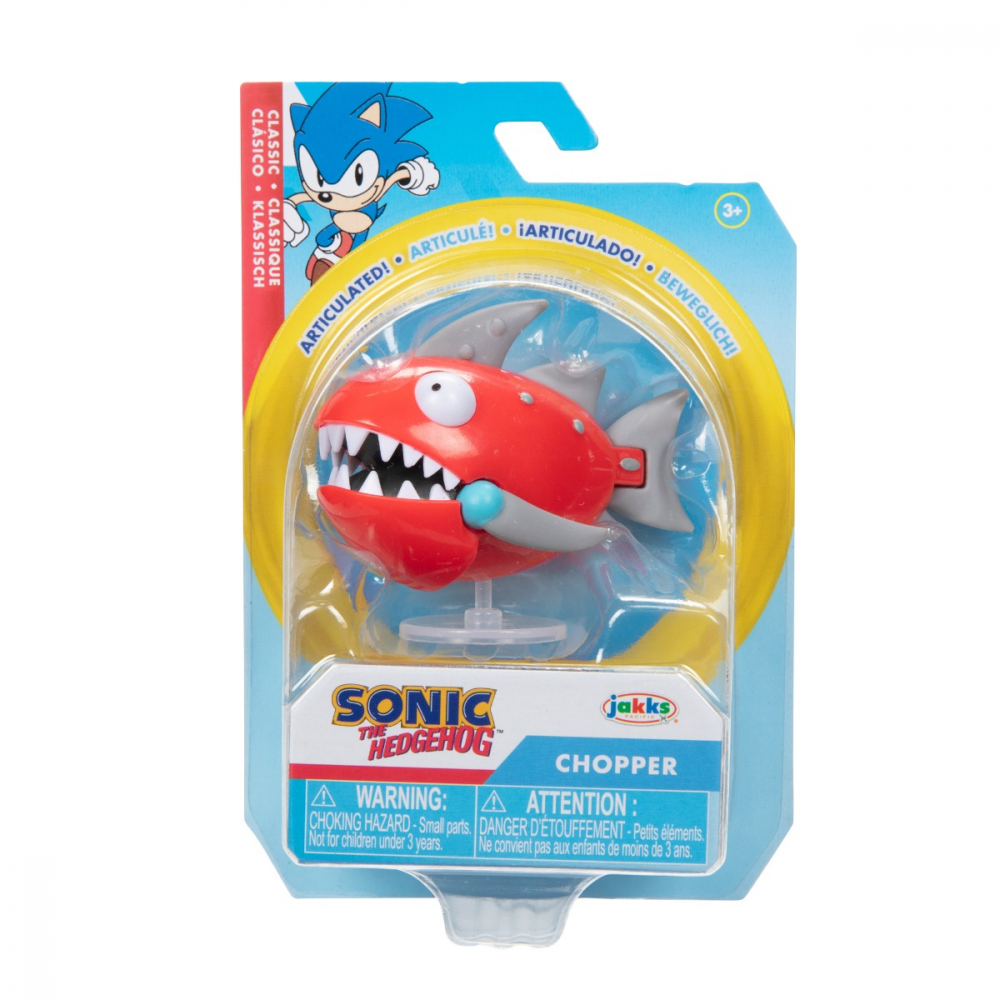 Nintendo Sonic - Figurina Classic Chopper, 6 cm, S11 varsta 3-5 ani ,5-7 ani ,7-9 ani, Baieti [1]