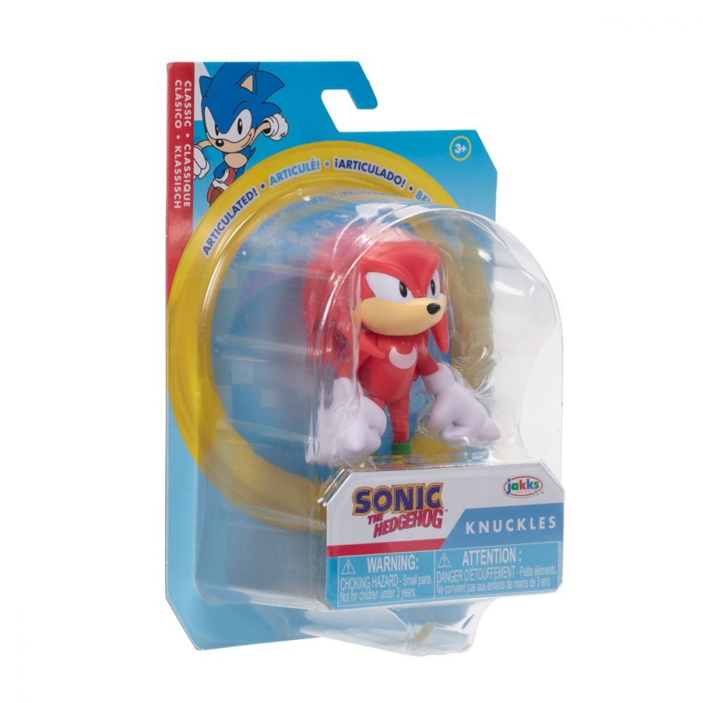 Nintendo Sonic - Figurina Knuckles, 6 cm, S8 varsta 3-5 ani ,5-7 ani ,7-9 ani, Baieti [1]
