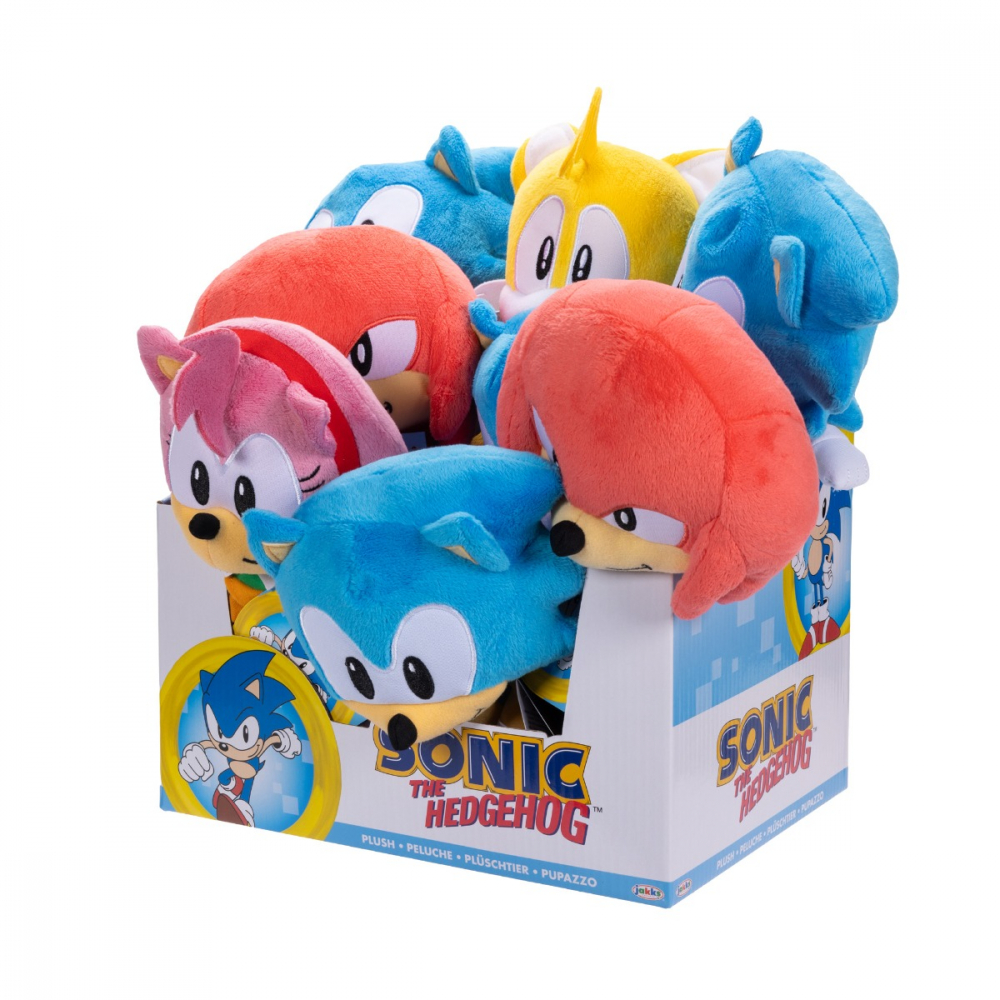 Nintendo Sonic - Jucarie de plus, 20 cm, diverse personaje, S11 varsta 3-5 ani ,5-7 ani ,7-9 ani ,, Unisex [6]
