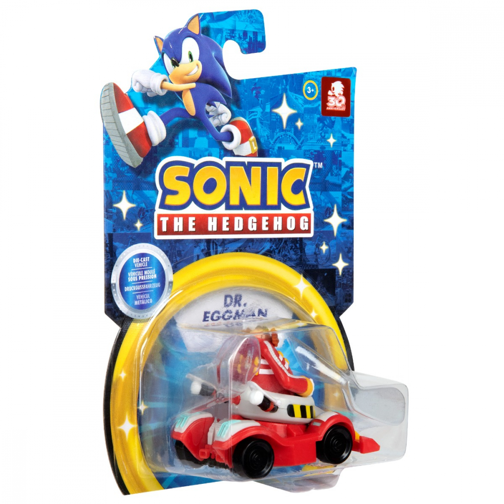 Nintendo Sonic - Mini kart, Dr. Eggman, 30 de ani Editie Aniversara Sonic varsta 3-5 ani ,5-7 ani ,7-9 ani, Baieti [6]