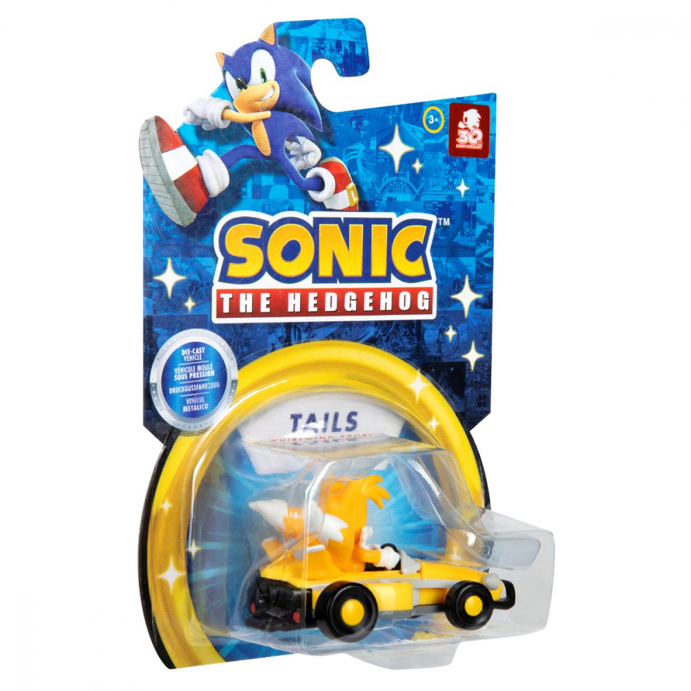 Nintendo Sonic - Mini kart, Tails, 30 de ani Editie Aniversara Sonic varsta 3-5 ani ,5-7 ani ,7-9 ani, Baieti [7]