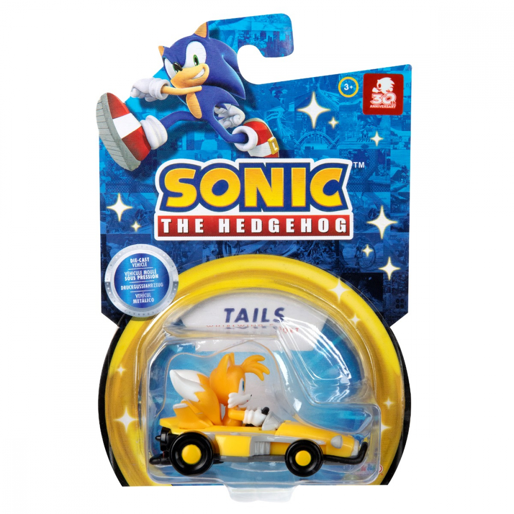 Nintendo Sonic - Mini kart, Tails, 30 de ani Editie Aniversara Sonic varsta 3-5 ani ,5-7 ani ,7-9 ani, Baieti [1]