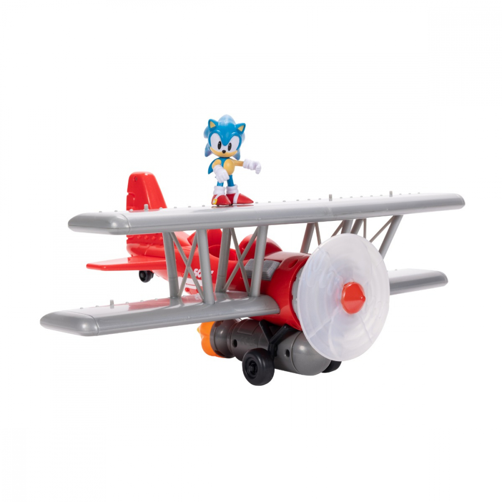 Nintendo Sonic -Â SetÂ deÂ joacaÂ avion cu luminiÂ siÂ sunete,Â figurinaÂ SonicÂ inclusa varsta 3-5 ani ,5-7 ani ,7-9 ani, Baieti [6]