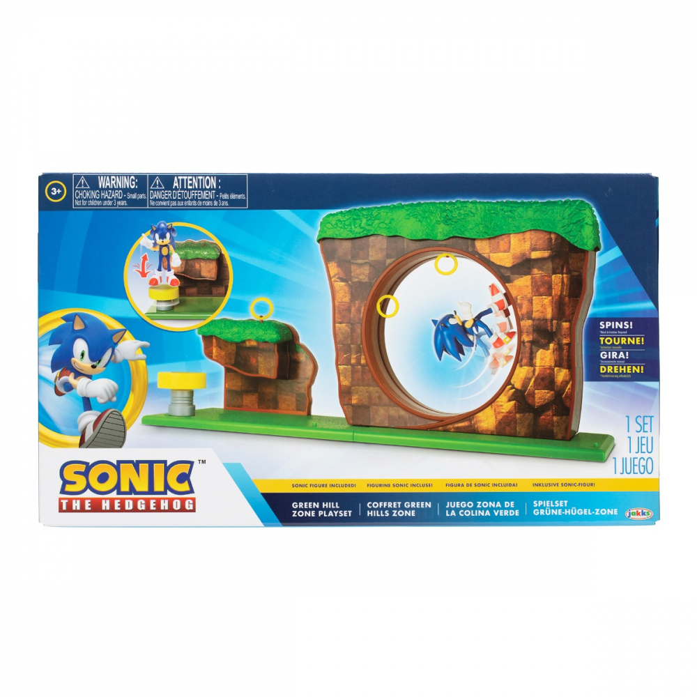 Nintendo Sonic - Set de joaca, Green Hill Zone varsta 3-5 ani ,5-7 ani ,7-9 ani ,, Baieti [1]