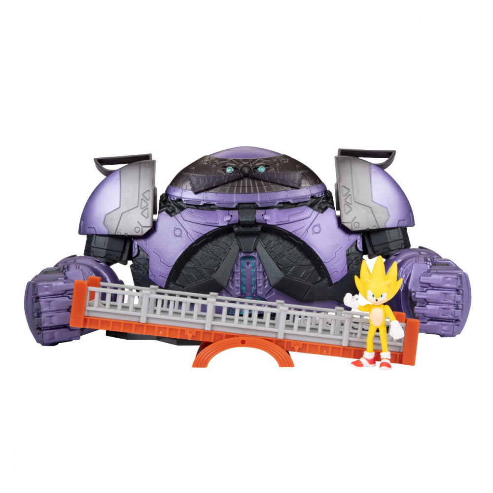 Nintendo Sonic - Set de lupta robot cu figurina exclusiva inclusa, Sonic Movie 2 varsta 3-5 ani ,5-7 ani ,7-9 ani, Baieti [6]