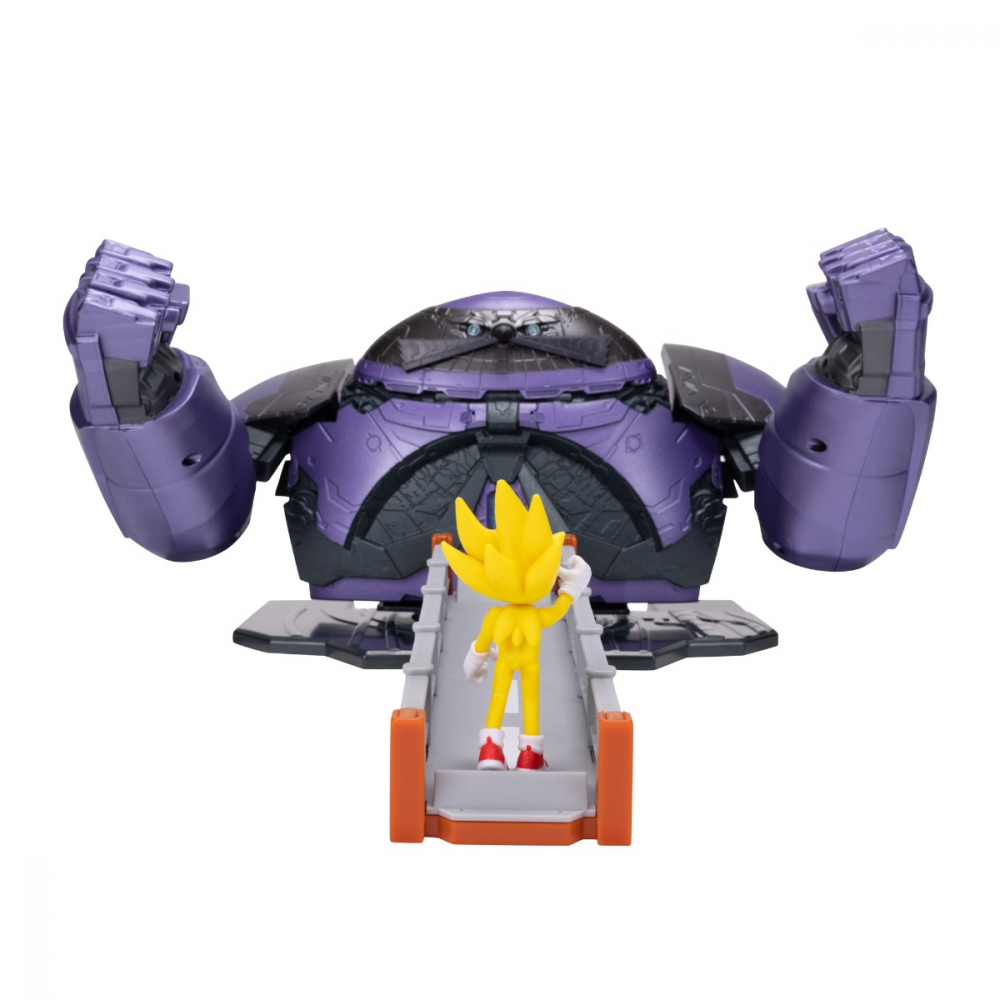 Nintendo Sonic - Set de lupta robot cu figurina exclusiva inclusa, Sonic Movie 2 varsta 3-5 ani ,5-7 ani ,7-9 ani, Baieti [8]