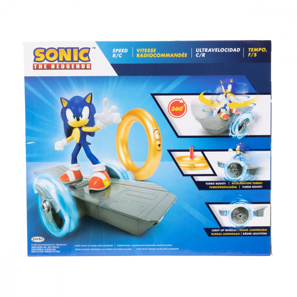 Nintendo Sonic - Sonic RC cu skateboard Super viteza varsta 4-5 ani ,5-7 ani ,7-9 ani ,, Baieti [2]