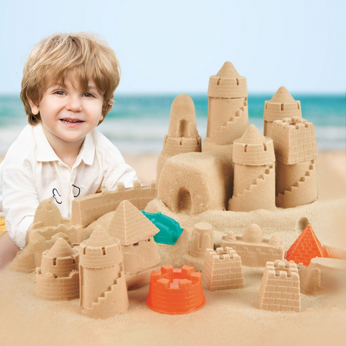 Nisip Kinetic ⭐ Masa de Activitati, Kinetic Sand Micostore.ro [6]