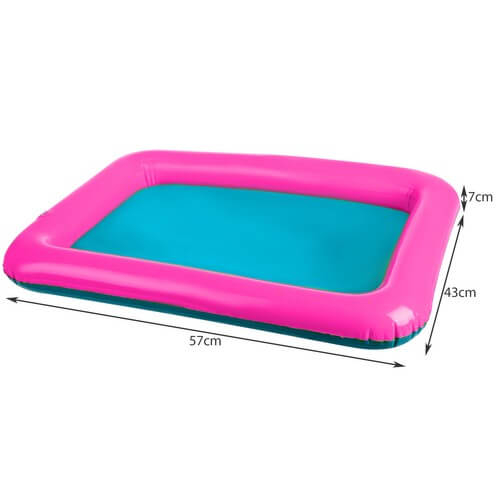 Nisip Kinetic, contine set de modelat 2 kg, tavita gonflabila, 14 forme modelaj si accesorii [6]