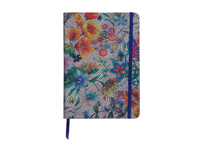 Notebook coperta moale piele, A5, 144 pagini, Clairefontaine Celeste [1]