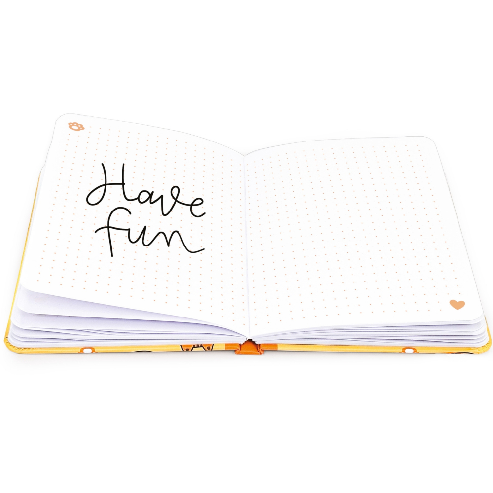 Notebook Glame Go, 14.8 × 10.5 cm, 160 pagini punctate si decorate, pret/1 buc [3]