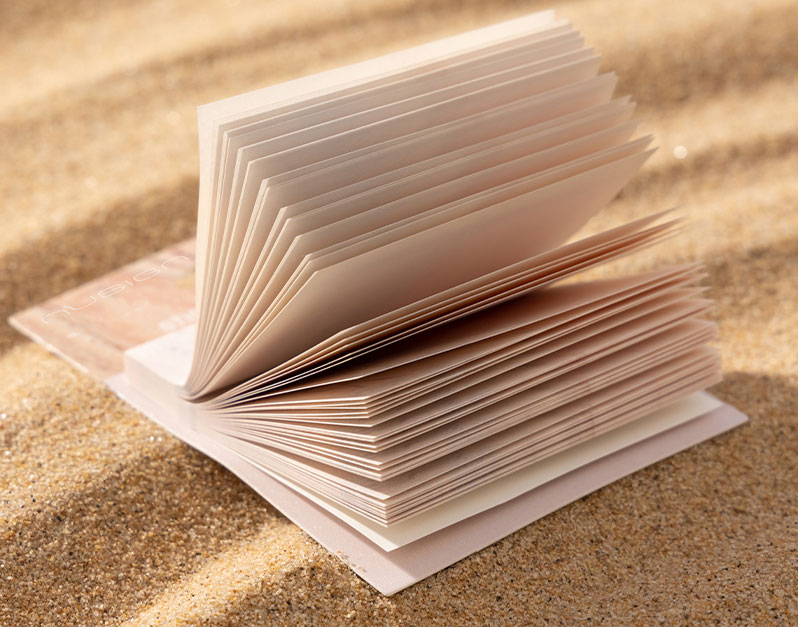 Notes adeziv 74*74mm 60f 80g marmorat nusign deli [2]