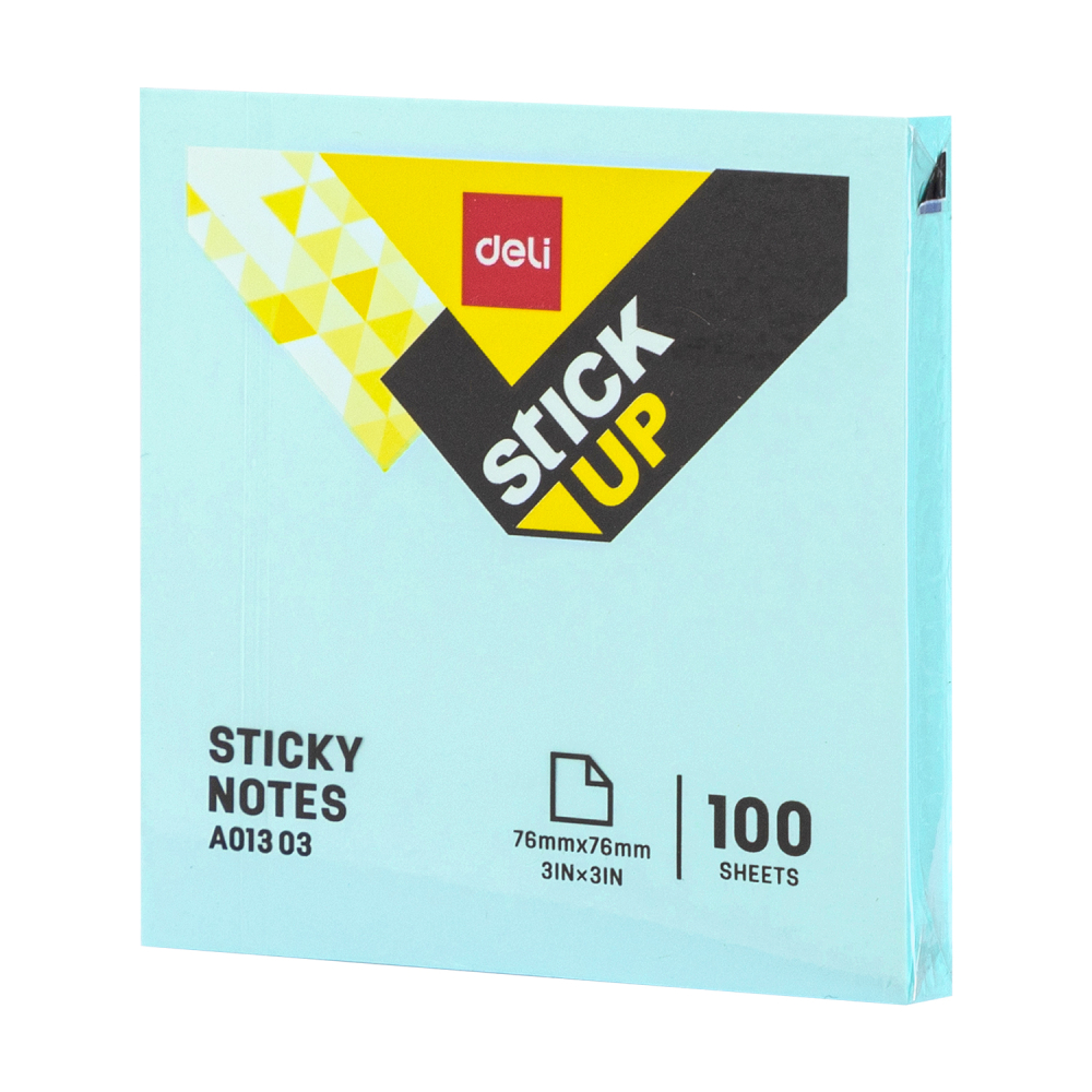 Notes adeziv 76*76mm diverse culori pastel deli [4]