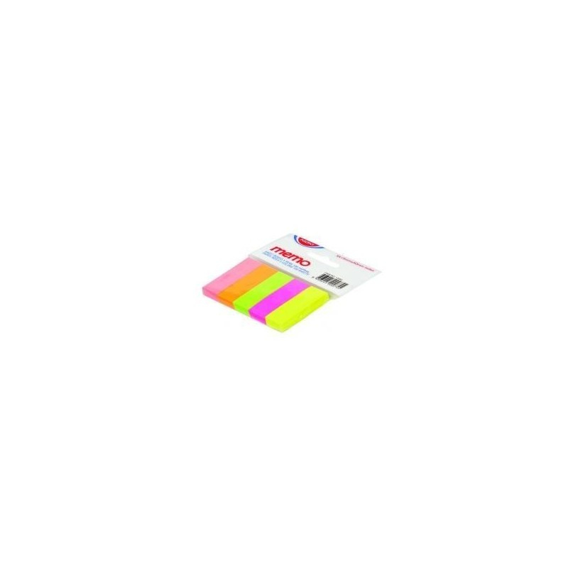 Notes adeziv index Noki 12060, 500 coli, 15x50mm, hartie, 5 culori neon [2]