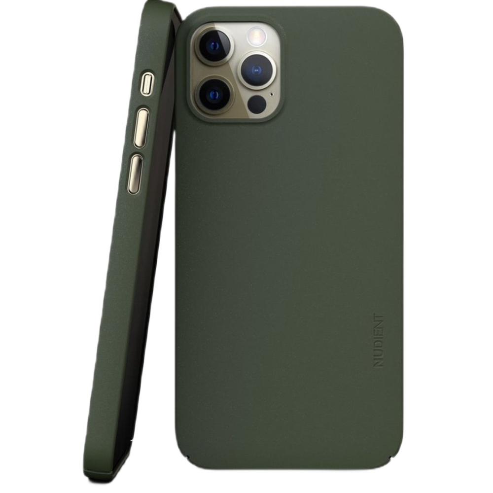 Nudient Husa Thin iPhone 12 / 12 Pro Pine Green [6]