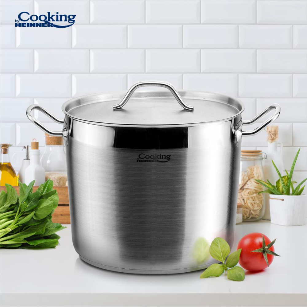 Oala+capac inox 20x16 cm, 5l, maestro, cooking by heinner [2]