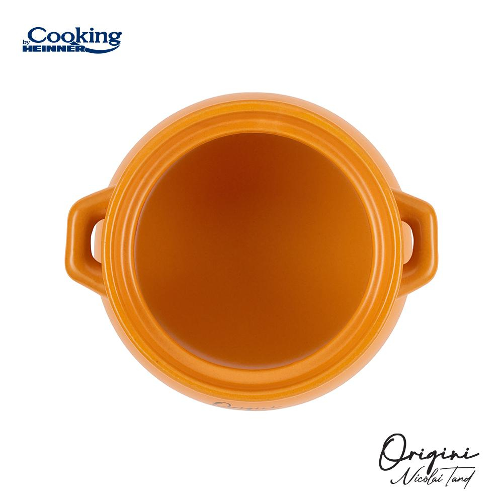 Oala ceramica cu capac 12x11 cm, 2 l, nicolai tand, origini, cooking by heinner [4]