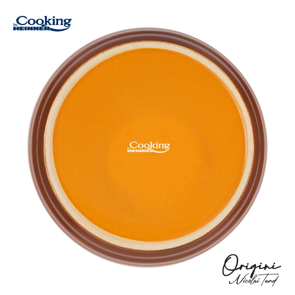 Oala ceramica cu capac,  17x18 cm, 4.5 l, nicolai tand, origini, cooking by heinner [5]