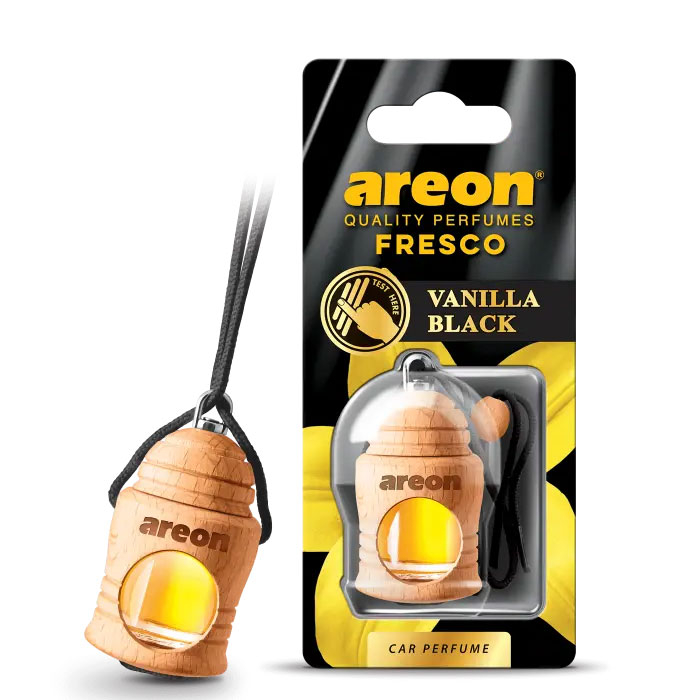 Odorizant auto lichid 4ml fresco vanilla black areon [2]