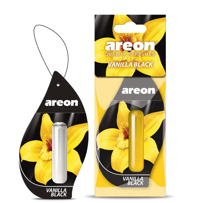 Odorizant auto lichid 5ml vanilla black areon [2]