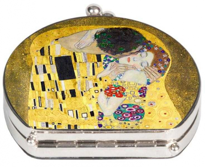 Oglinda Fridolin Klimt, Sarutul [1]