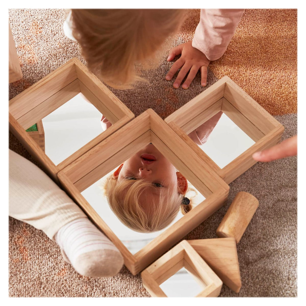 Oglinzi reflectorizante colorate, set 6 piese, Guidecraft, copii varsta 2-7 ani [2]